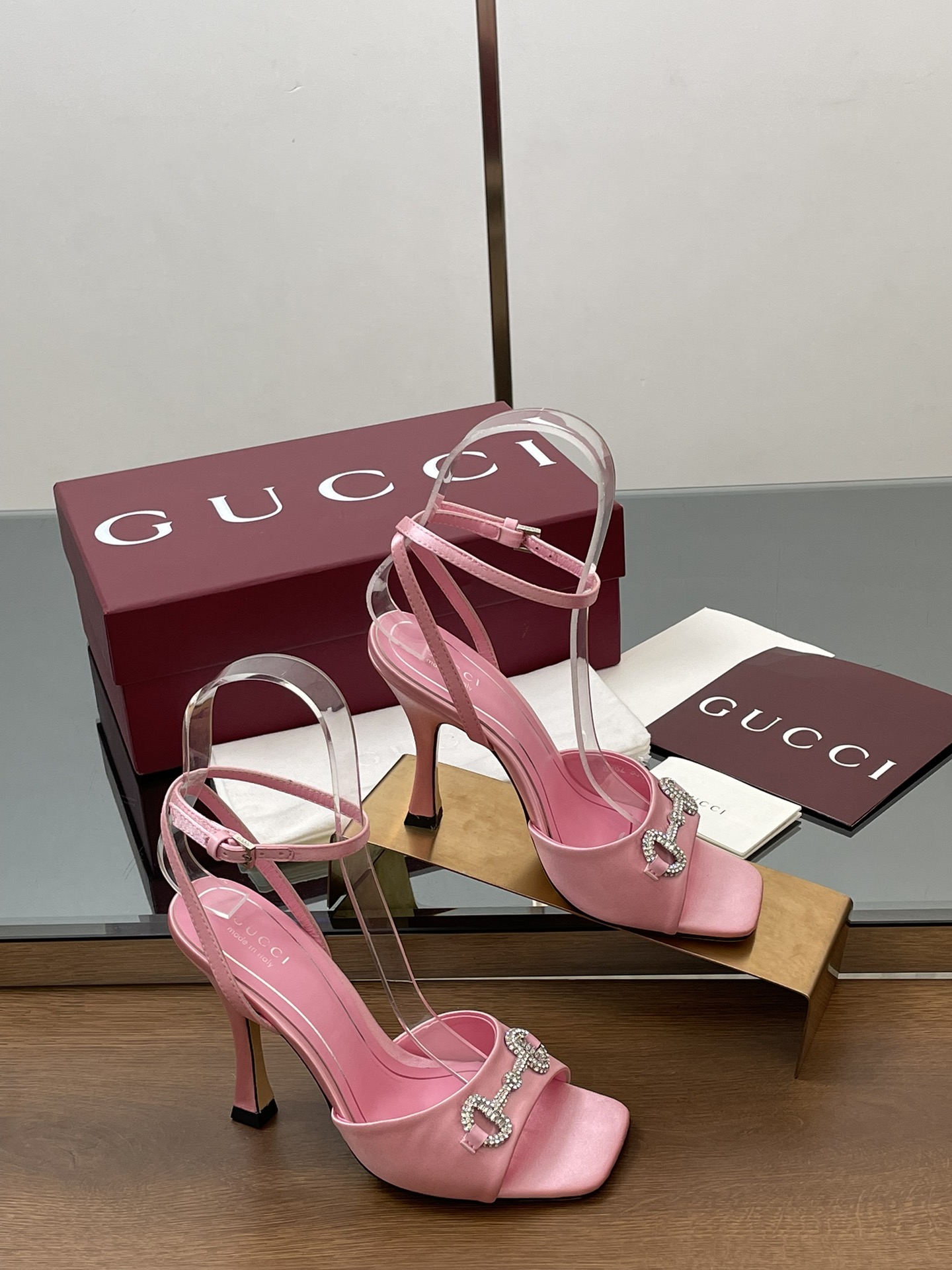 GUCCI 구찌 힐 샌들 신발