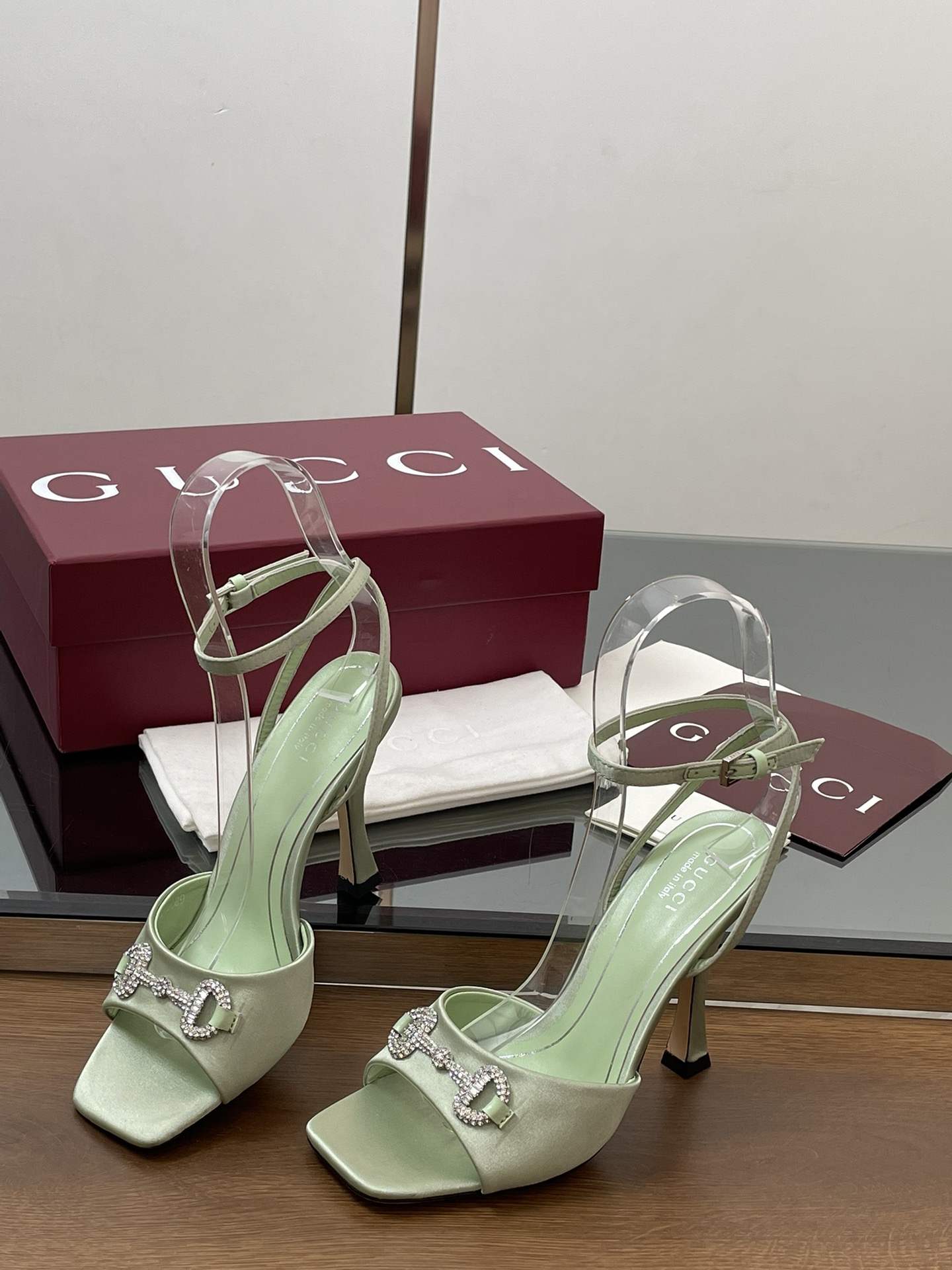 GUCCI 구찌 힐 샌들 신발