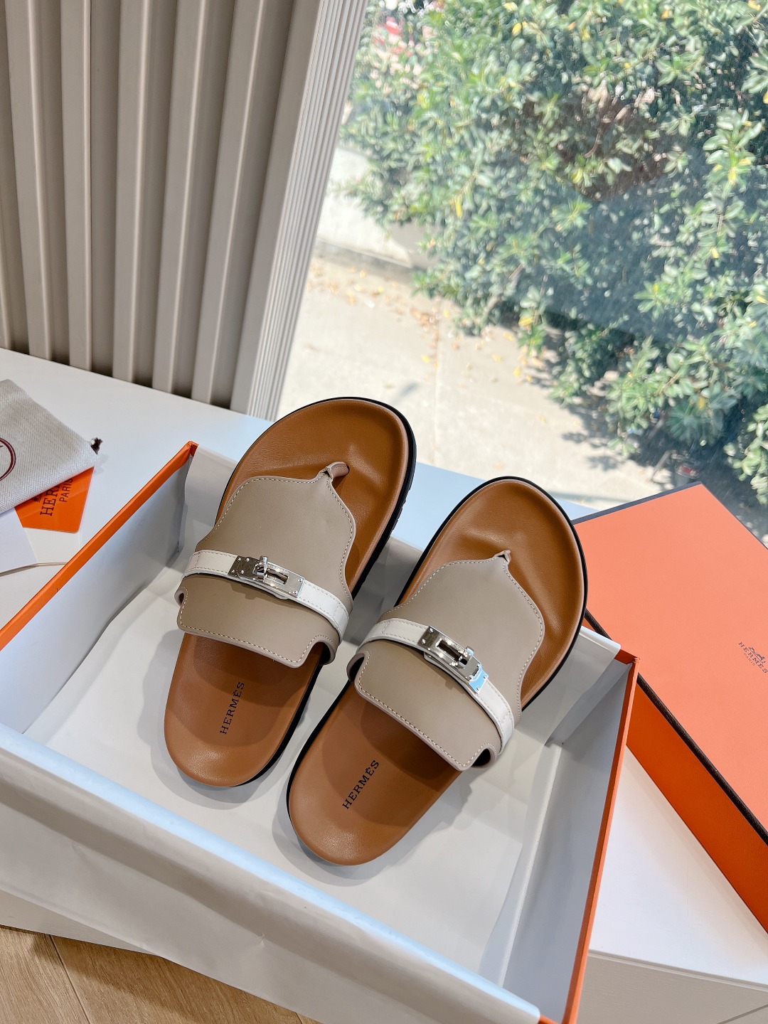Hermes 에르메스 슬리퍼 샌들 신발