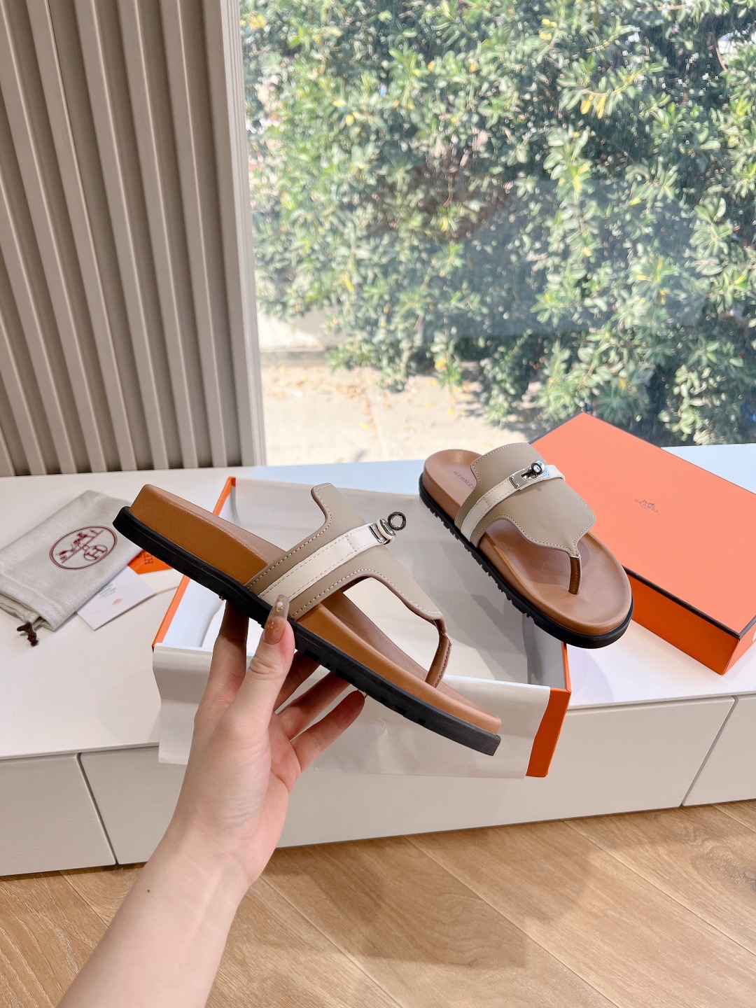 Hermes 에르메스 슬리퍼 샌들 신발