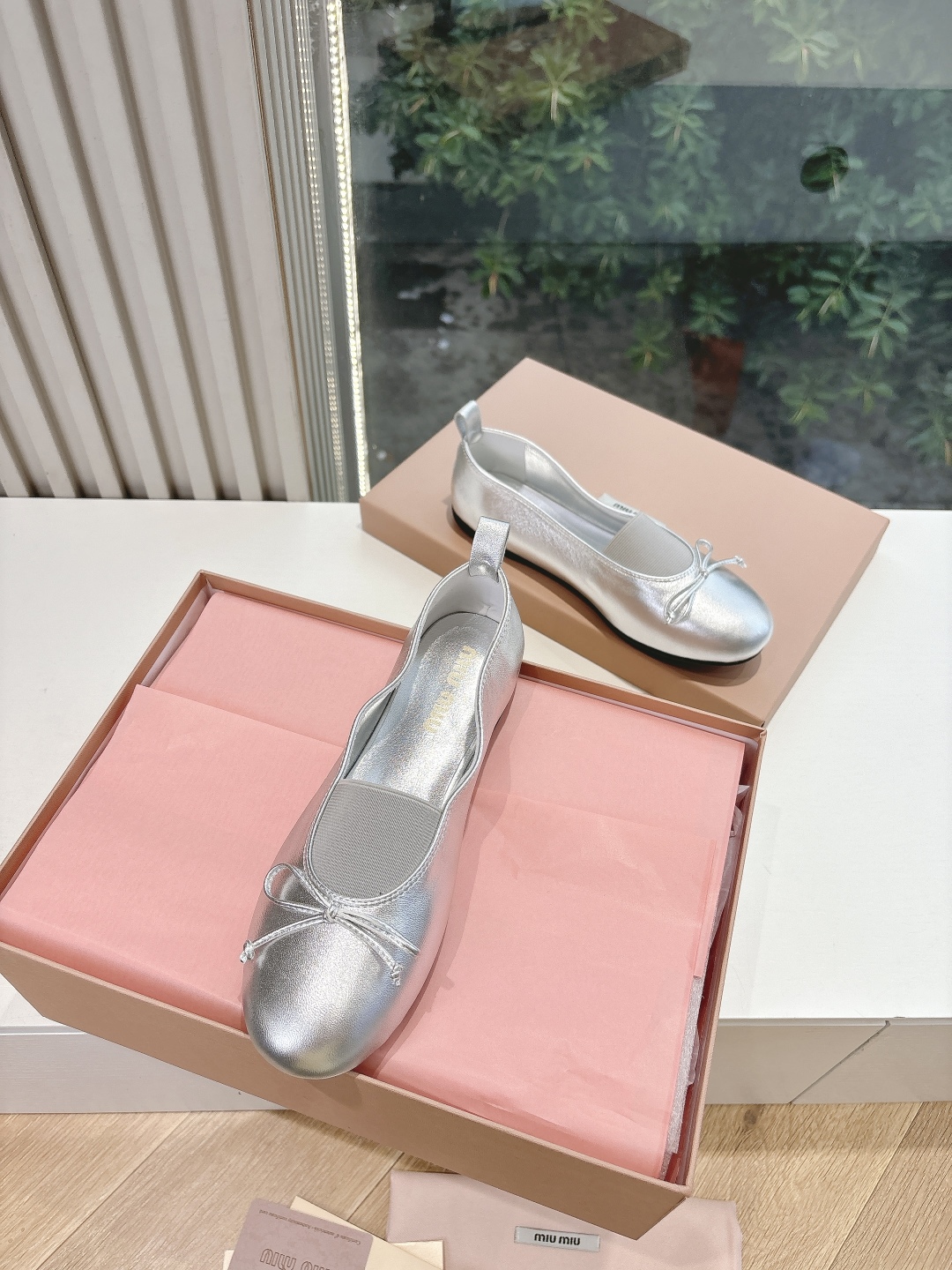MiuMiu 미우미우 발레 플랫 슈즈 신발
