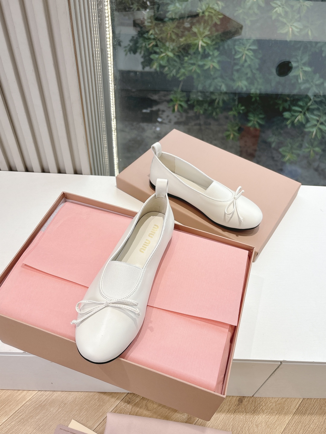 MiuMiu 미우미우 발레 플랫 슈즈 신발