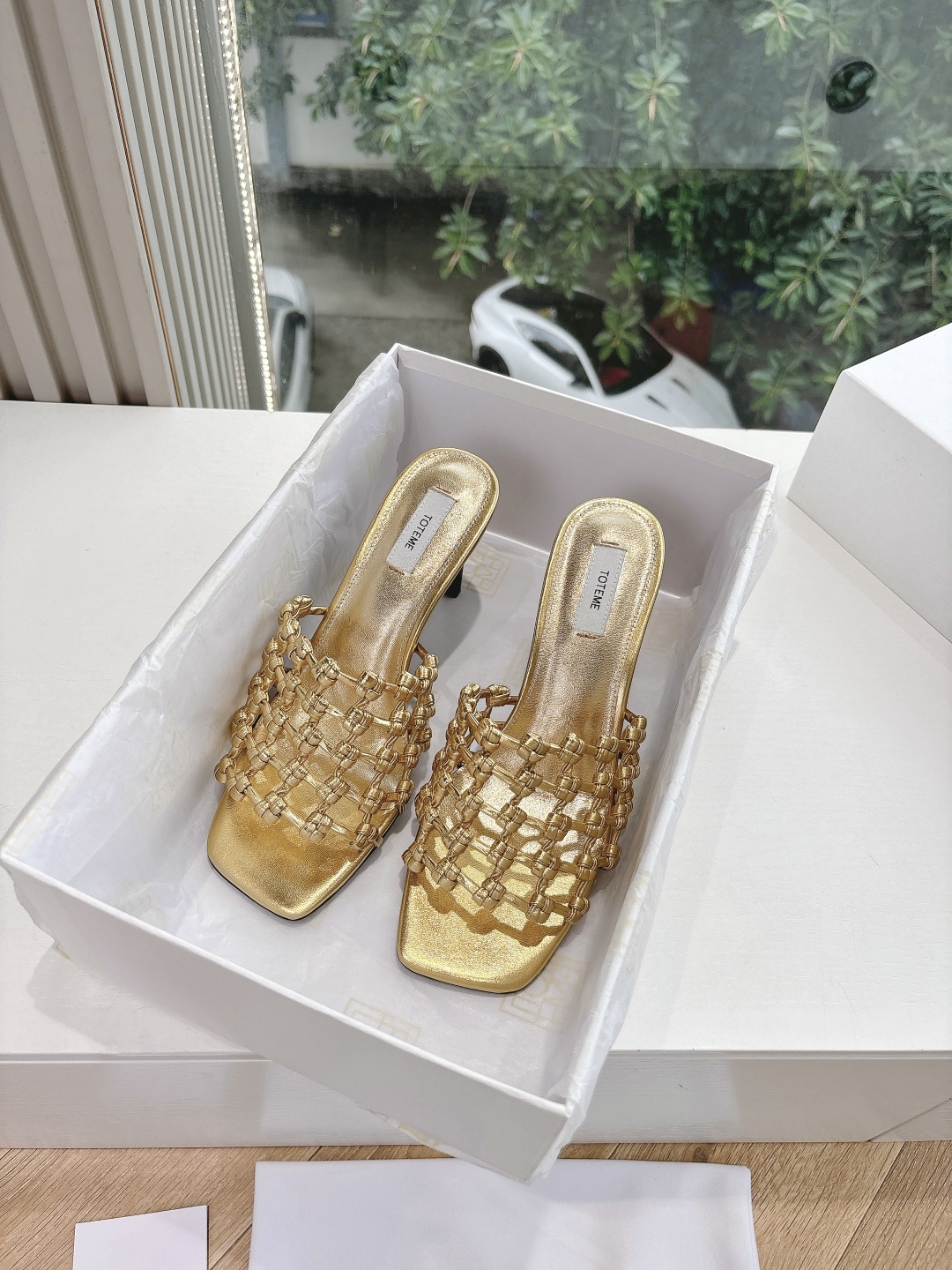 Toteme 토템 힐 샌들 슬리퍼 신발