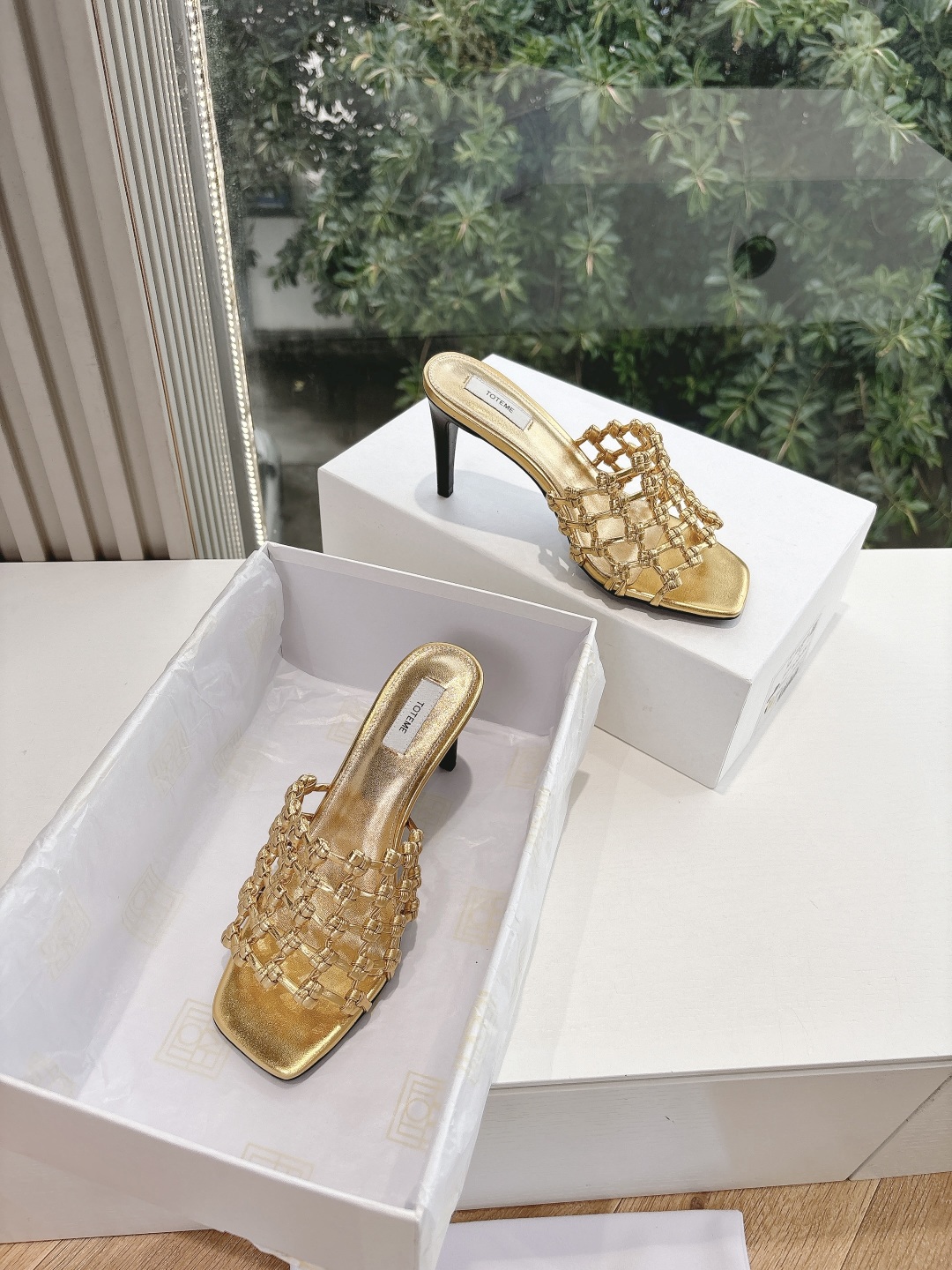 Toteme 토템 힐 샌들 슬리퍼 신발