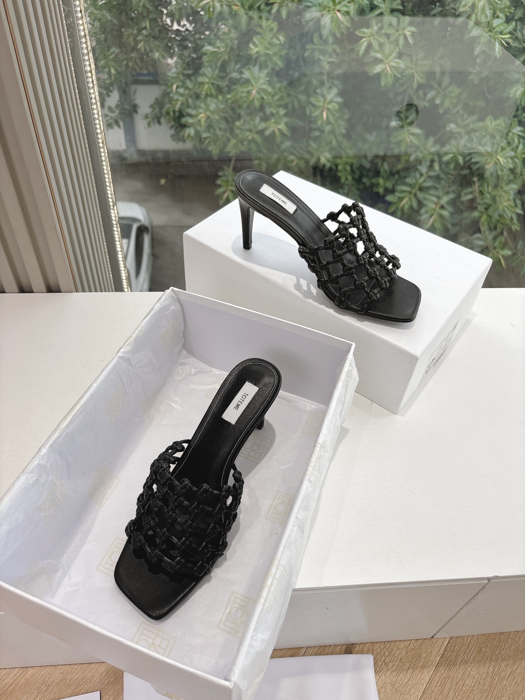 Toteme 토템 힐 샌들 슬리퍼 신발