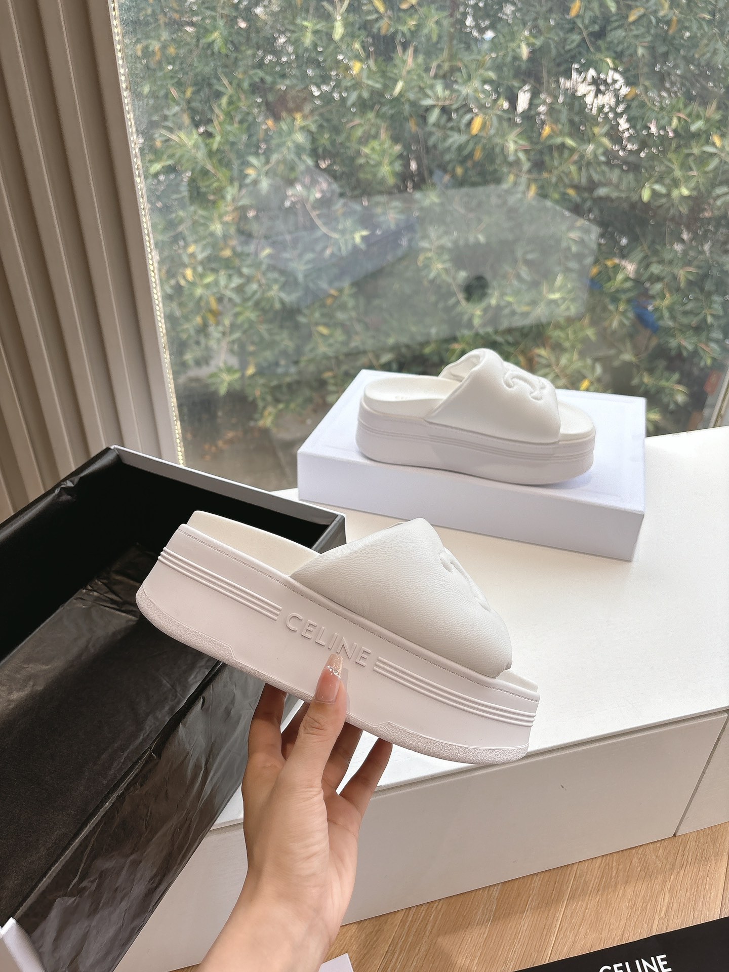 Celine 셀린느 플랫폼 샌들 슬리퍼 신발