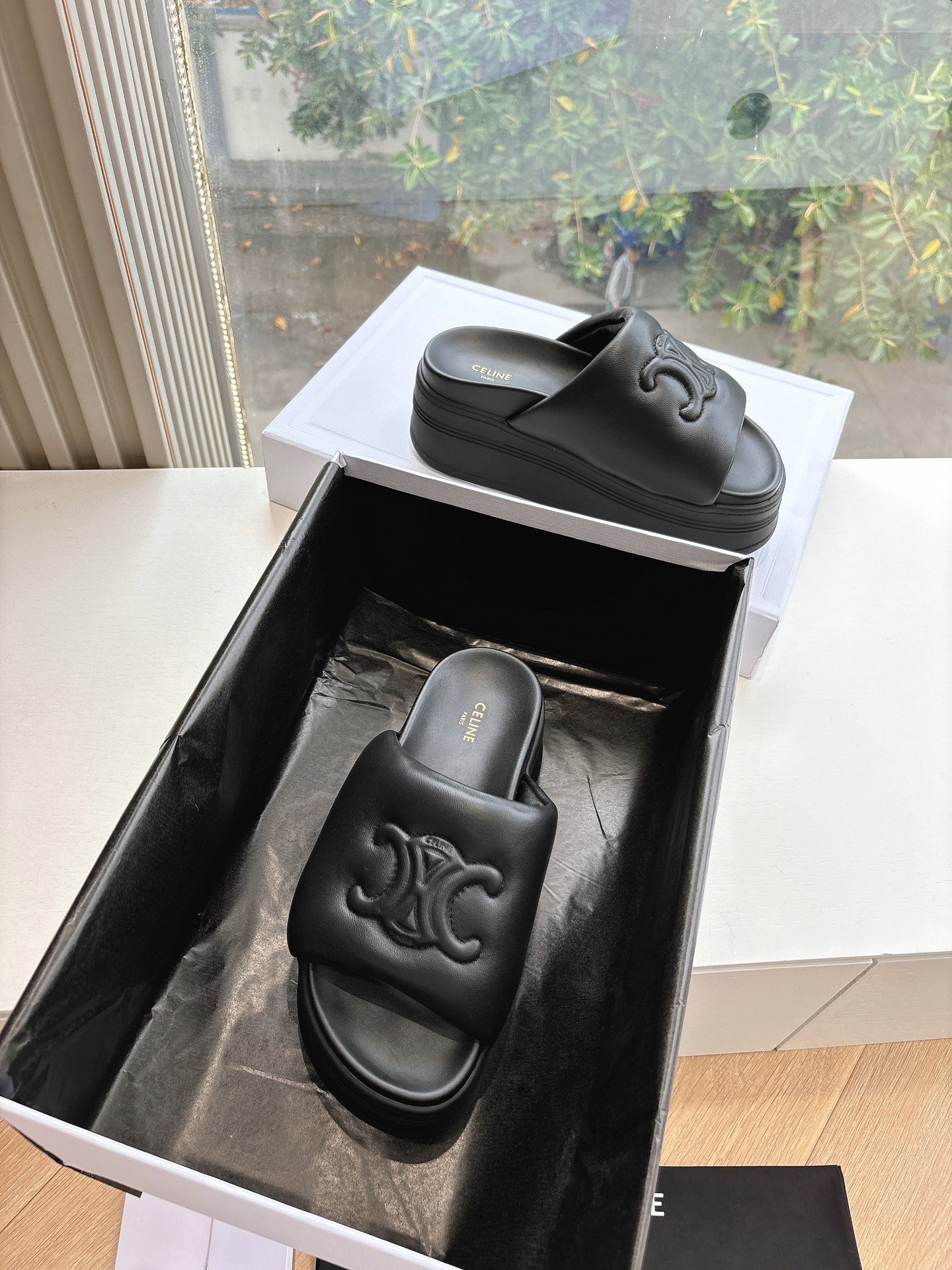 Celine 셀린느 플랫폼 샌들 슬리퍼 신발