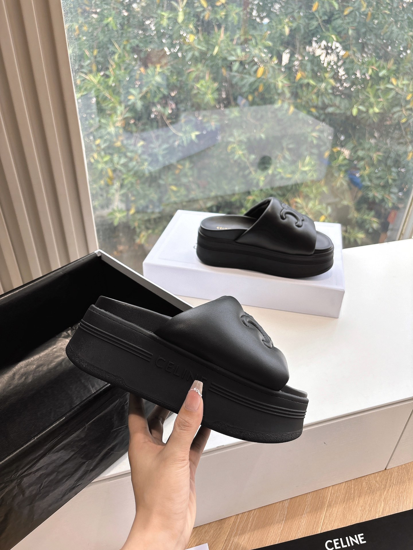 Celine 셀린느 플랫폼 샌들 슬리퍼 신발