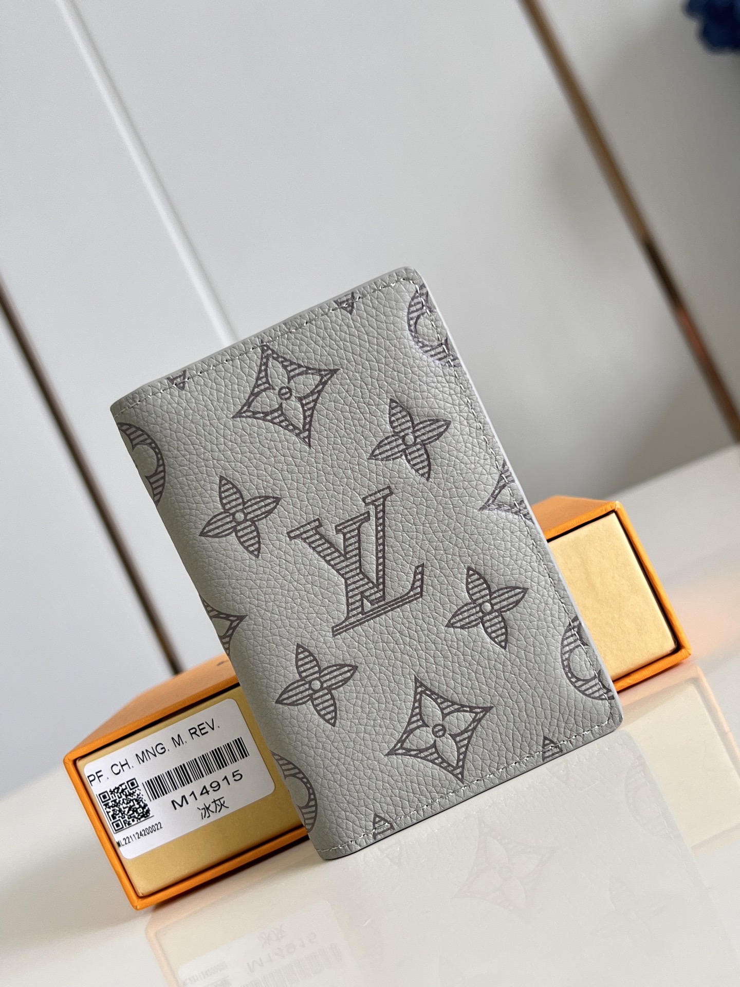 LV 루이비통 지갑 M14915 그레이 포켓 카드지갑