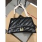 Balenciaga 발렌시아가 Crush 샤벨 체인백 금장 미디움 숄더백 가방