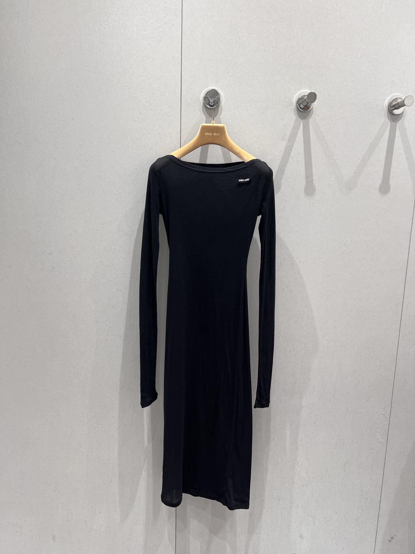 miumiu 미우미우 오프숄더 코튼 원피스 의류