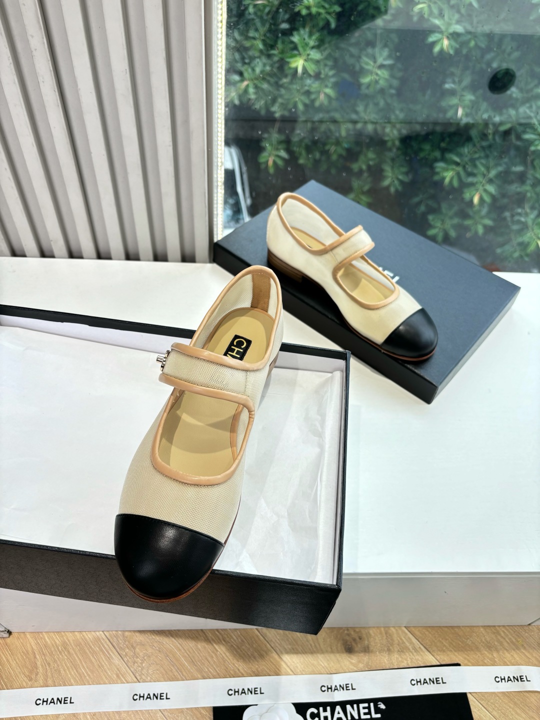 Chanel 샤넬  메리제인 샌들 플랫 슈즈 신발