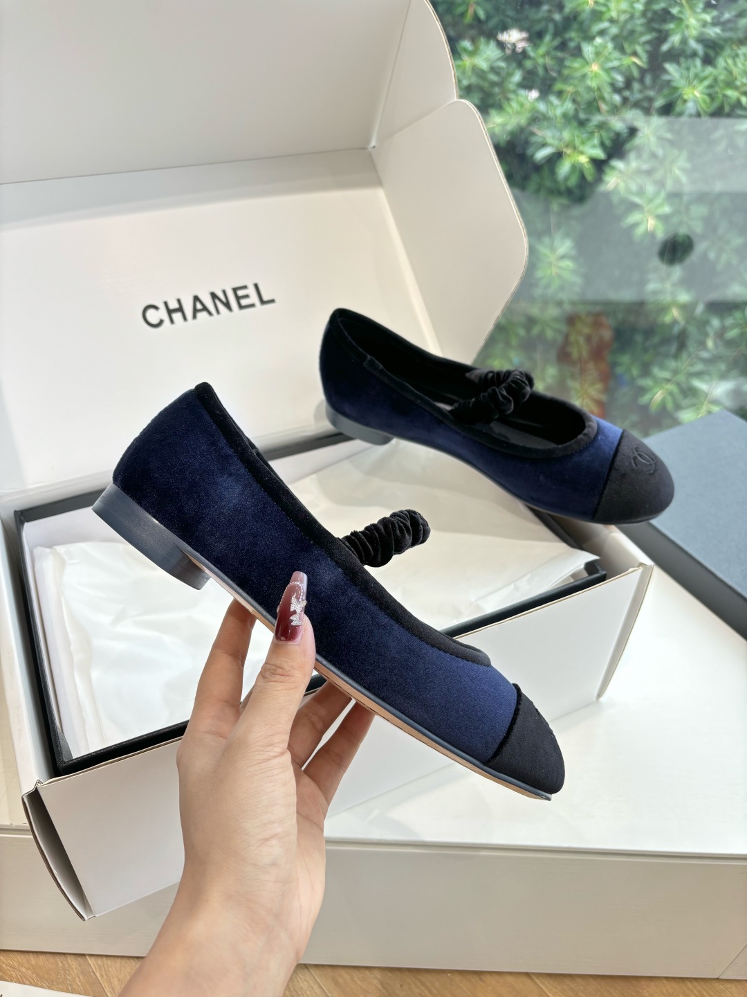 Chanel 샤넬 25a 메리제인 플랫 슈즈 신발