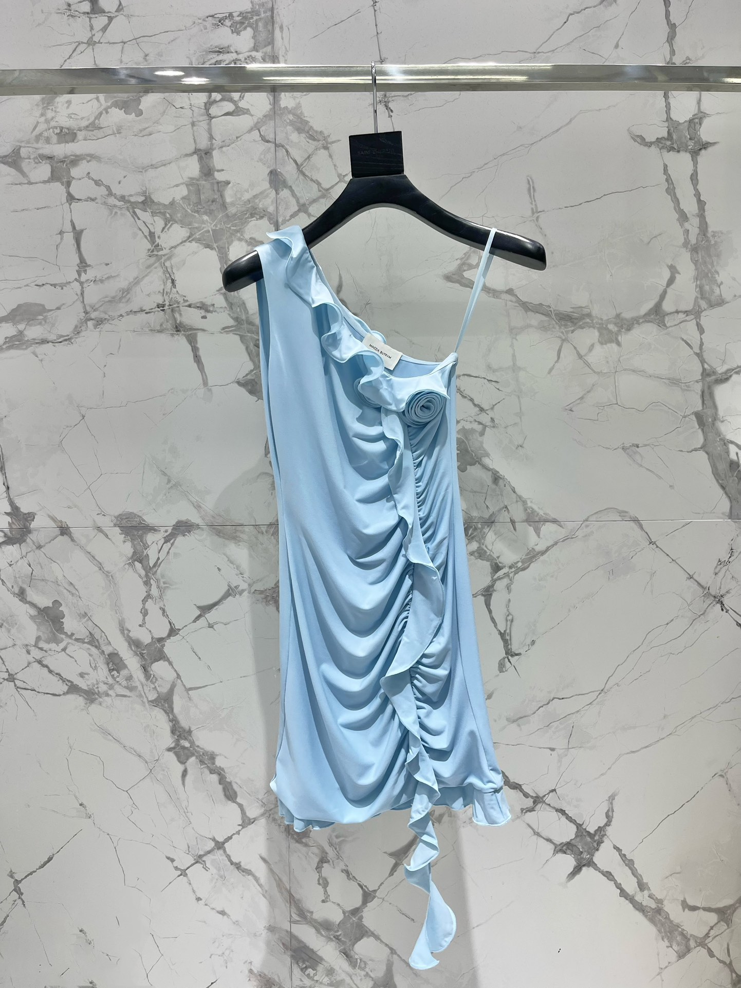 magda butrym 마그다 부트림 플라워 원숄더 원피스 의류