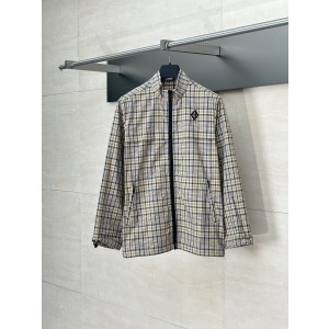 Dior CD 디올 다이아몬드 퀼팅 지퍼 캐주얼 자켓 의류