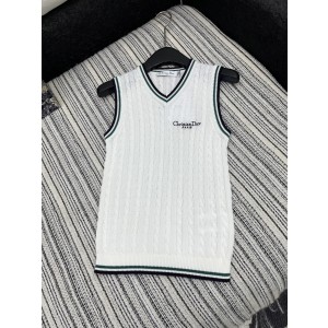 Dior CD 디올 V넥 롱슬리브 니트 베스트 상의 의류