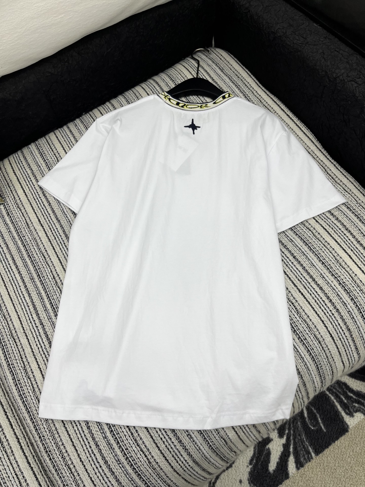 Dior CD 디올 크루넥 테이프 프린팅 반팔 티셔츠 의류