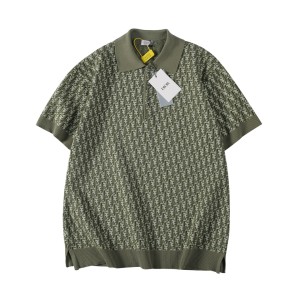 Dior CD 디올 니트 폴로 반팔 티셔츠 의류