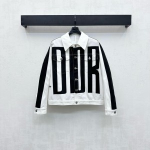 Dior CD 디올 레터링 프린트 데님 자켓 의류