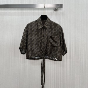 Fendi 펜디 실크 셔츠 상의 의류