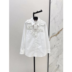 Chanel 샤넬 플라워 디테일 울 니트 의류