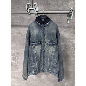 Balenciaga 발렌시아가 후드 데님 자켓 의류