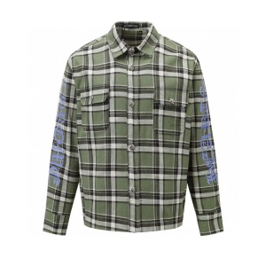 Chrome Hearts CH 크롬하츠 긴팔 체크 셔츠 의류