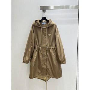 PRADA 프라다 후드 트렌치 코트 의류