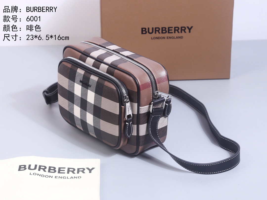 Burberry 버버리 크로스백 · 6001 (브라운 체크) 가방