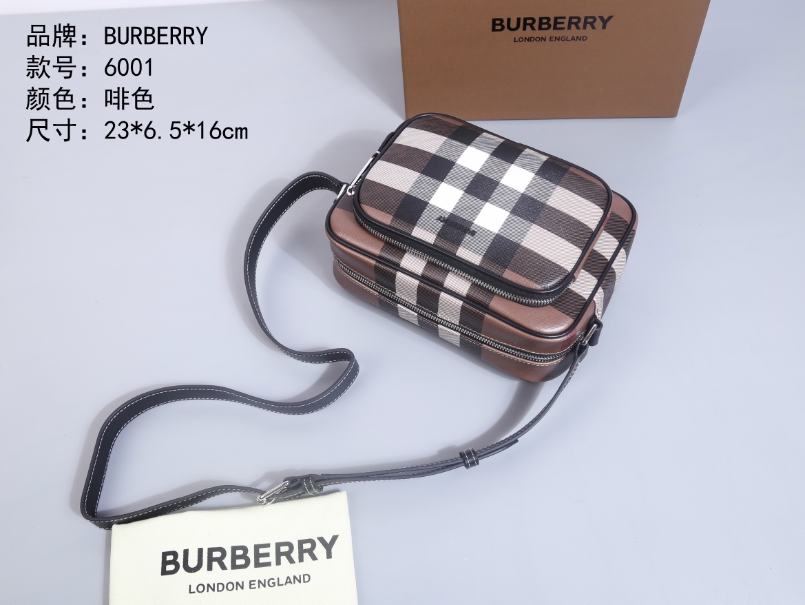 Burberry 버버리 크로스백 · 6001 (브라운 체크) 가방