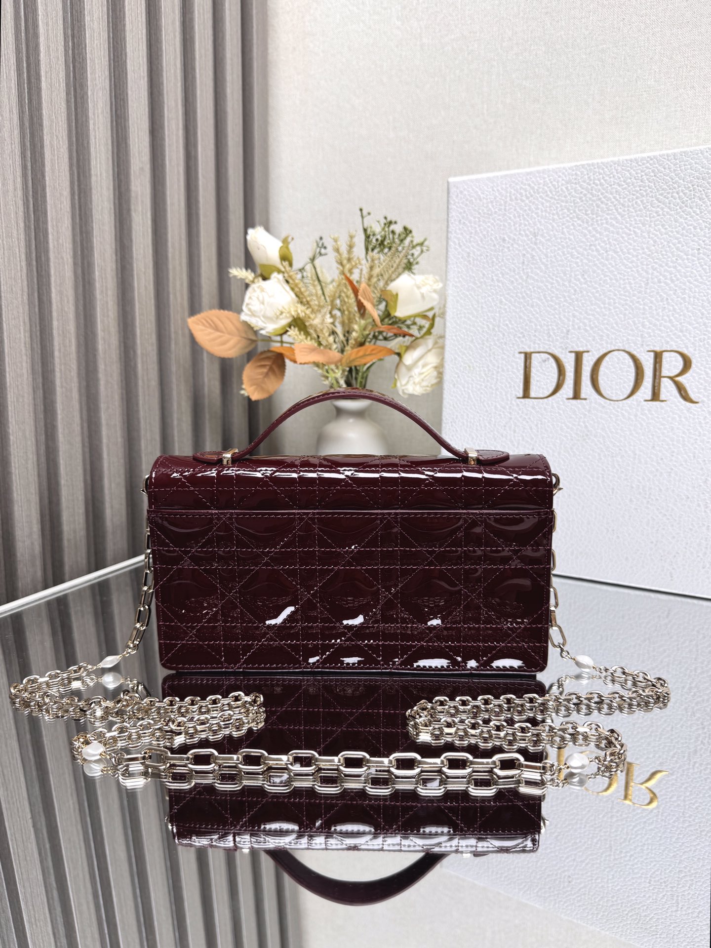 Lady Dior CD 디올 진주 클러치백 숄더백 가방