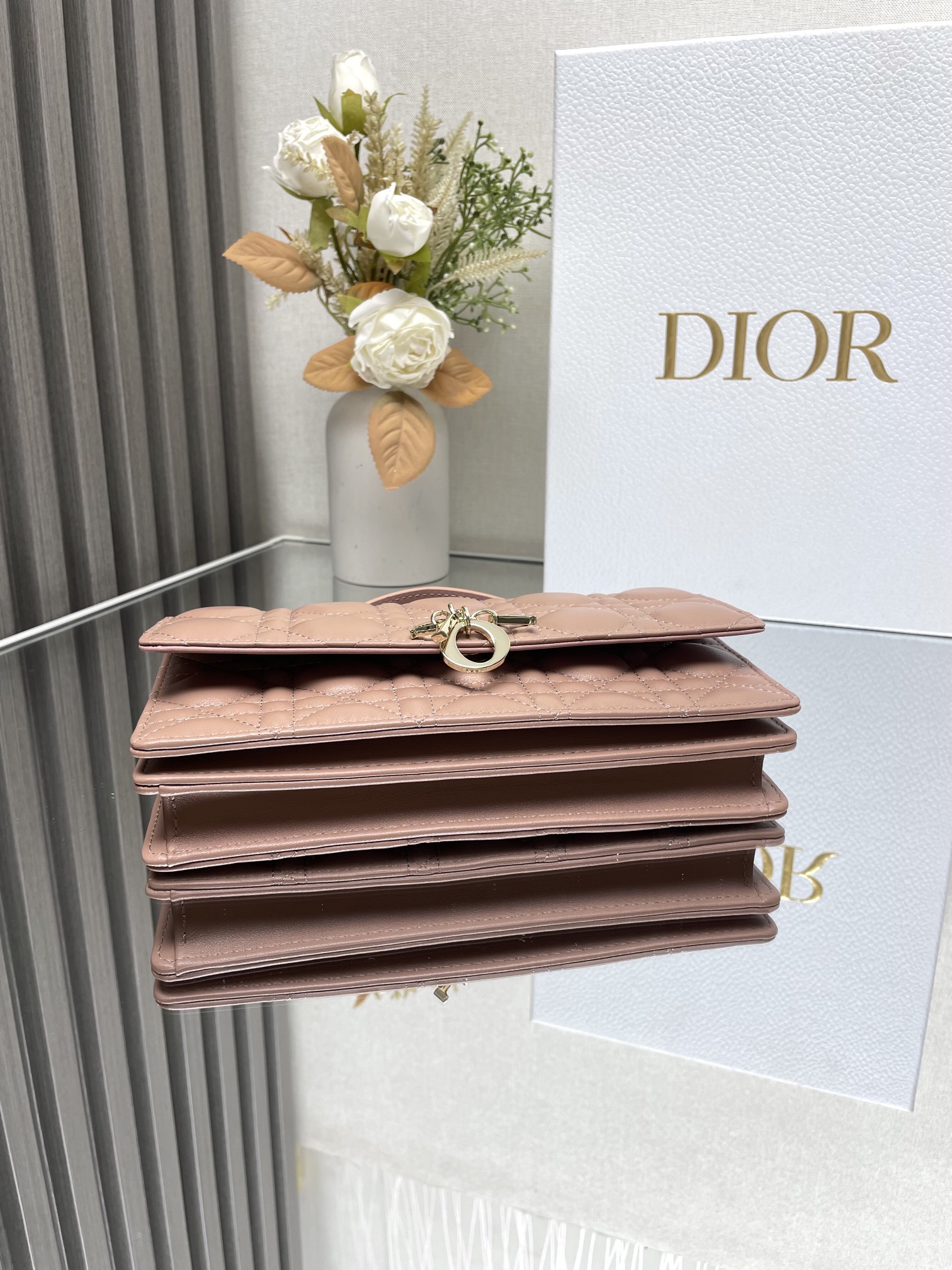 Lady Dior CD 디올 진주 클러치백 숄더백 가방