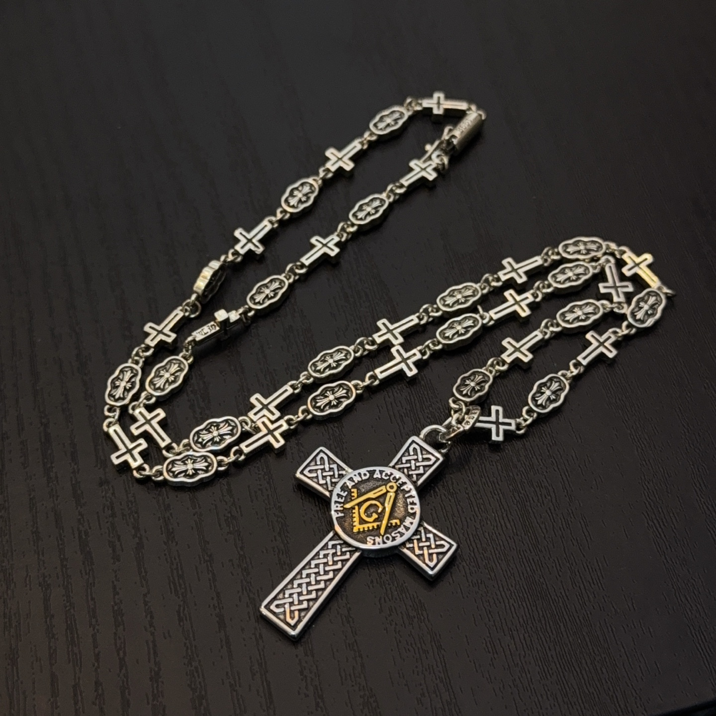 Chrome Hearts CH 크롬하츠 십자가 목걸이