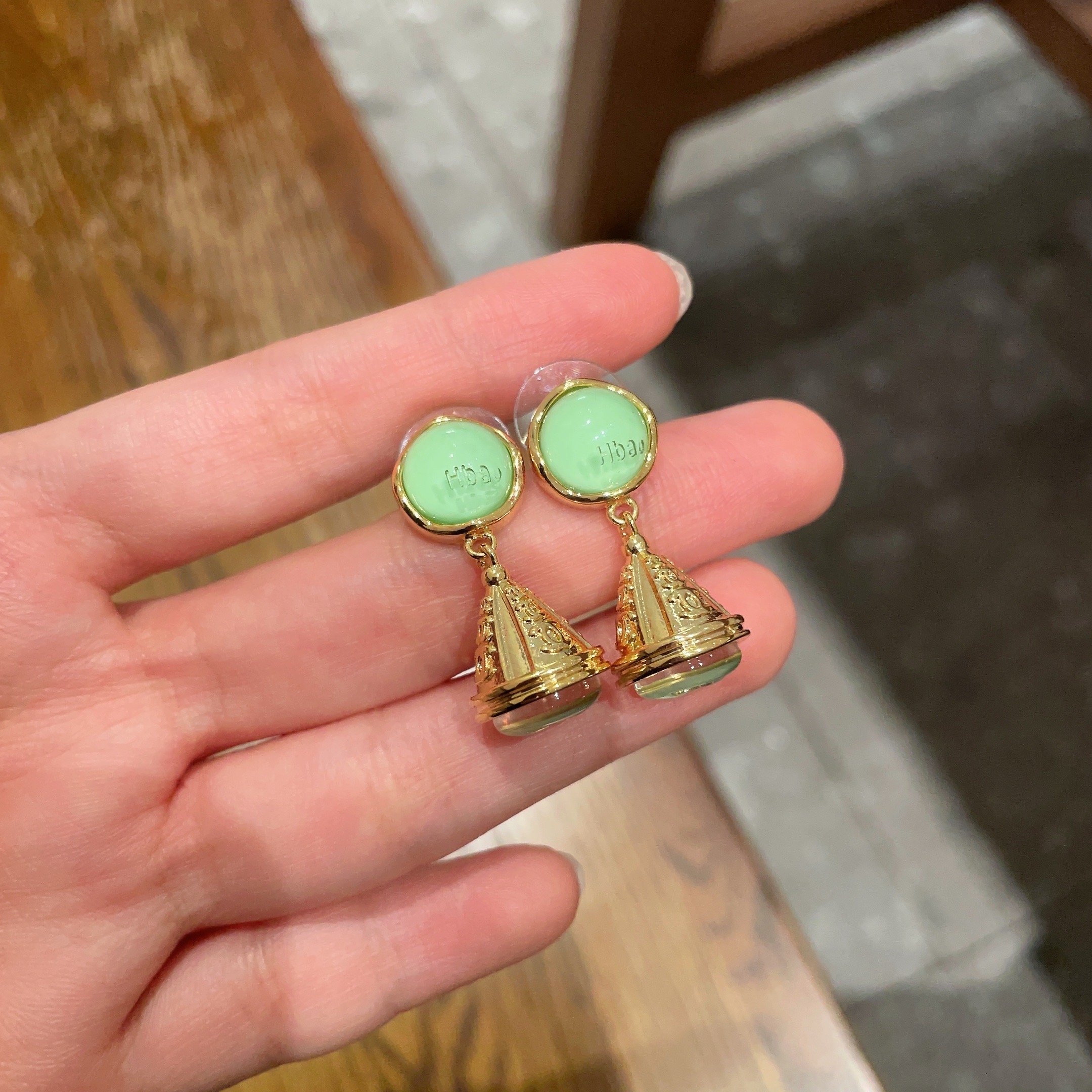 Chanel 샤넬 레터 이어링 귀걸이