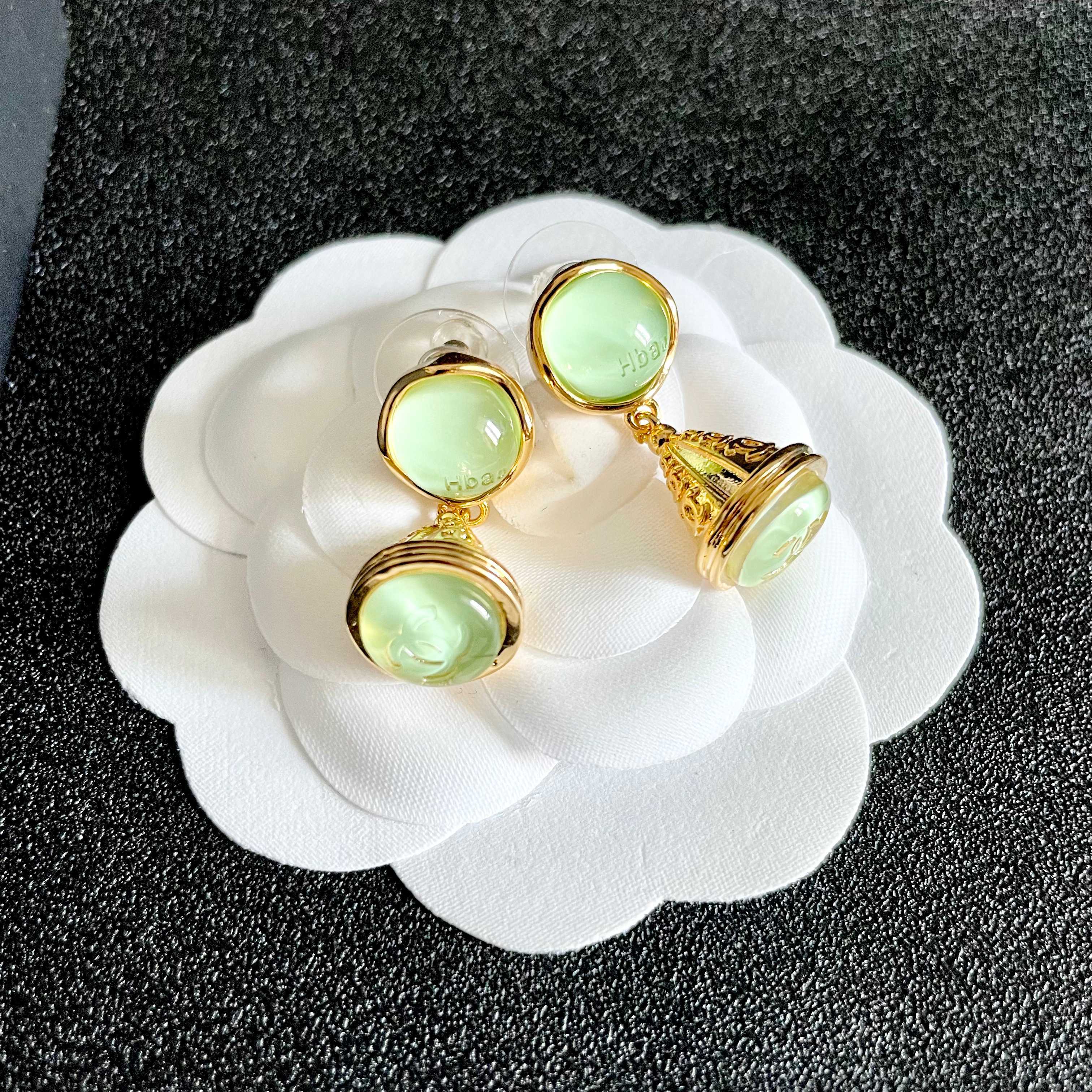 Chanel 샤넬 레터 이어링 귀걸이