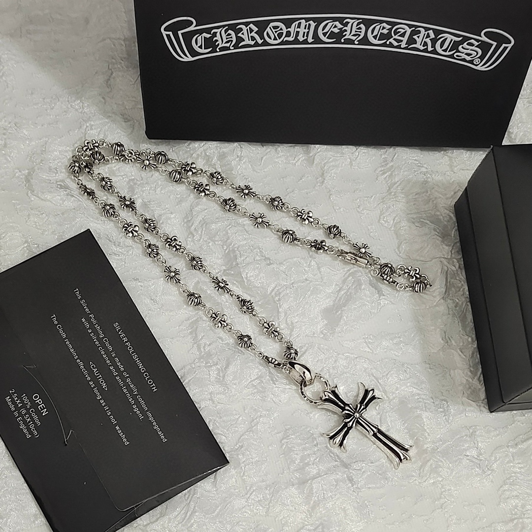 Chrome Hearts CH 크롬하츠 멀티 엘리먼트 체인 목걸이