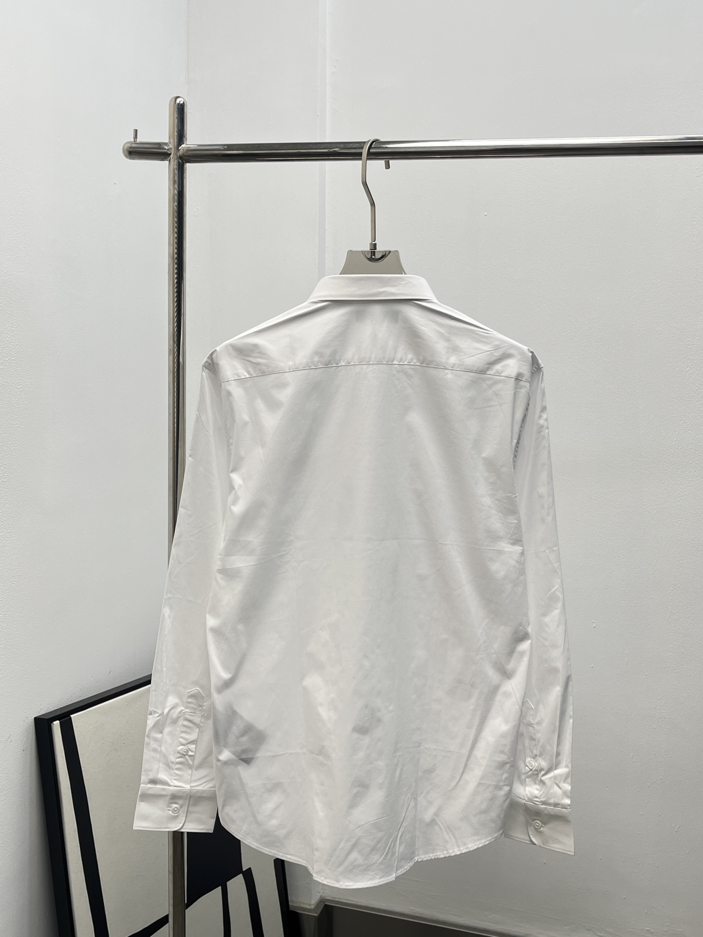 PRADA 프라다 자수 로고 포플린 긴팔 셔츠 의류