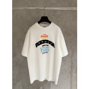 Balenciaga 발렌시아가 프린트 반팔 티셔츠 의류