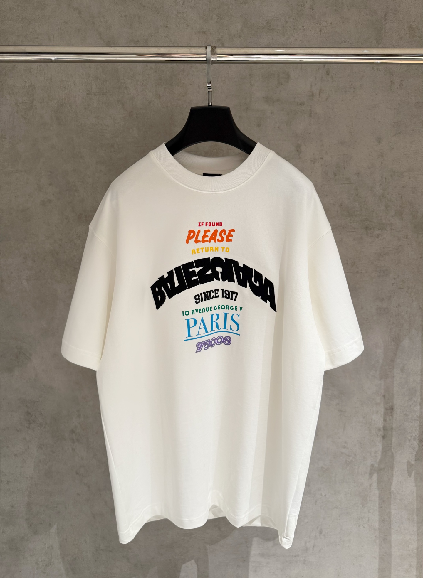 Balenciaga 발렌시아가 프린트 반팔 티셔츠 의류