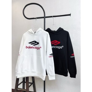 Balenciaga 발렌시아가 3M 로고 자수 후드티 의류