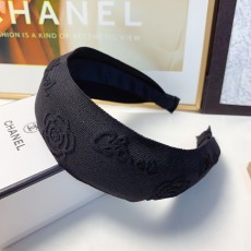 디올(DIOR) 로고 새틴 헤어밴드 악세사리