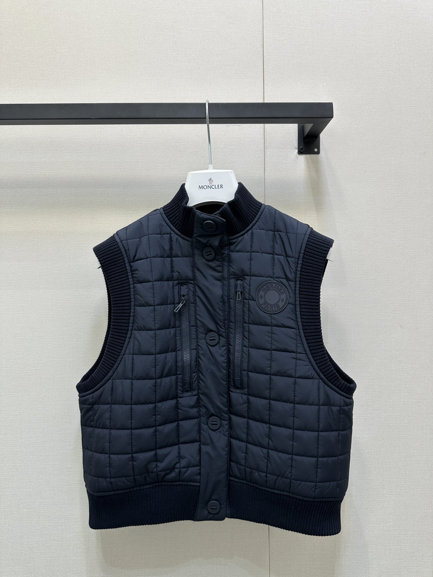 Hermes 에르메스 엠블럼 퀼팅 베스트 재킷 조끼 의류