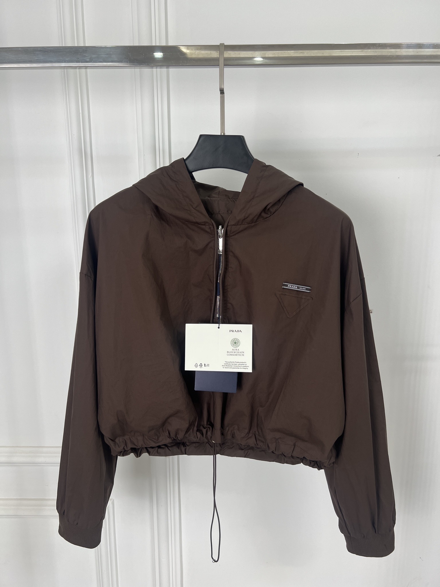 PRADA 프라다 양면 후드 숏자켓 의류