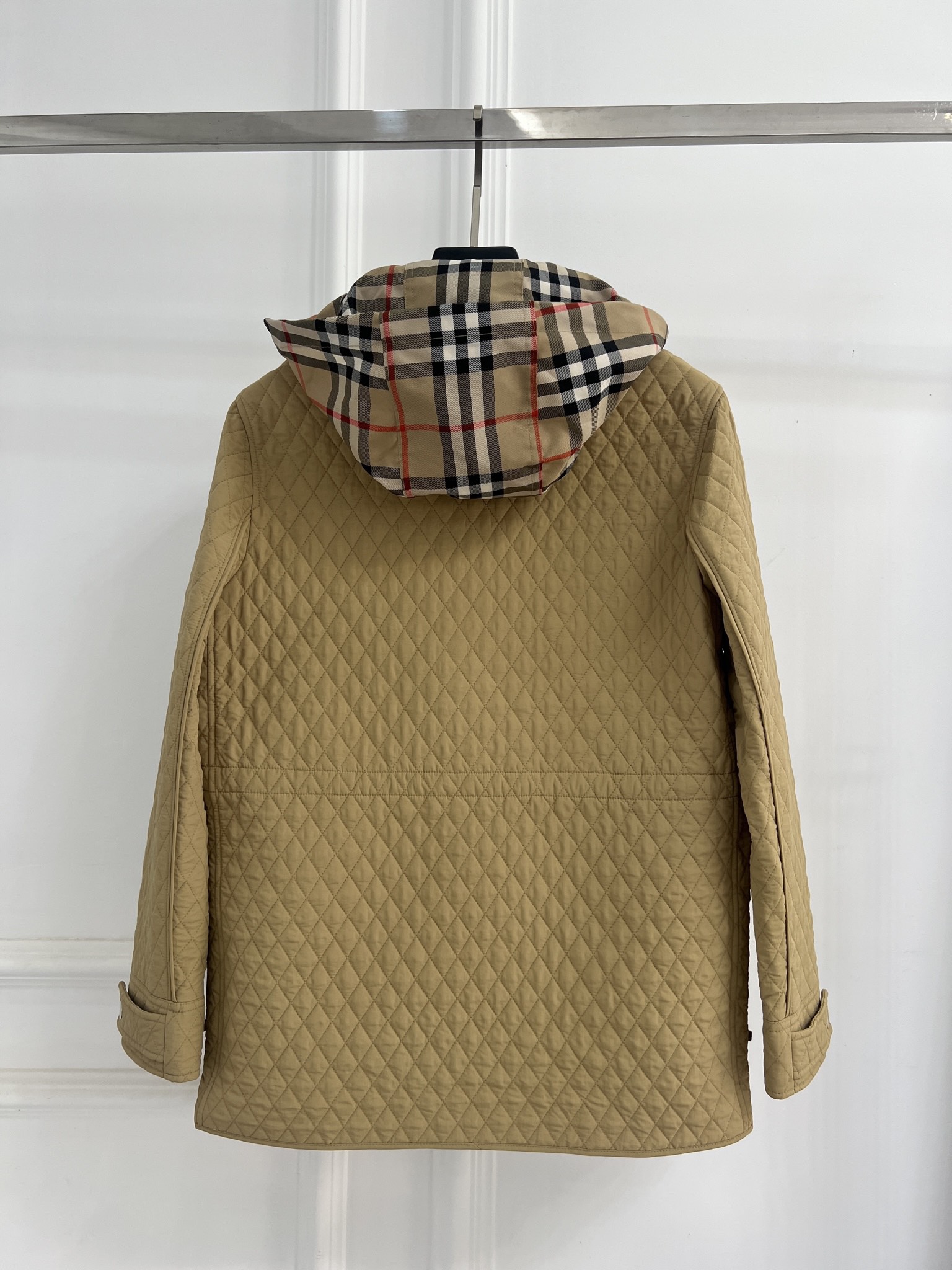 Burberry 버버리 격자 후드 퀼팅 패딩 의류