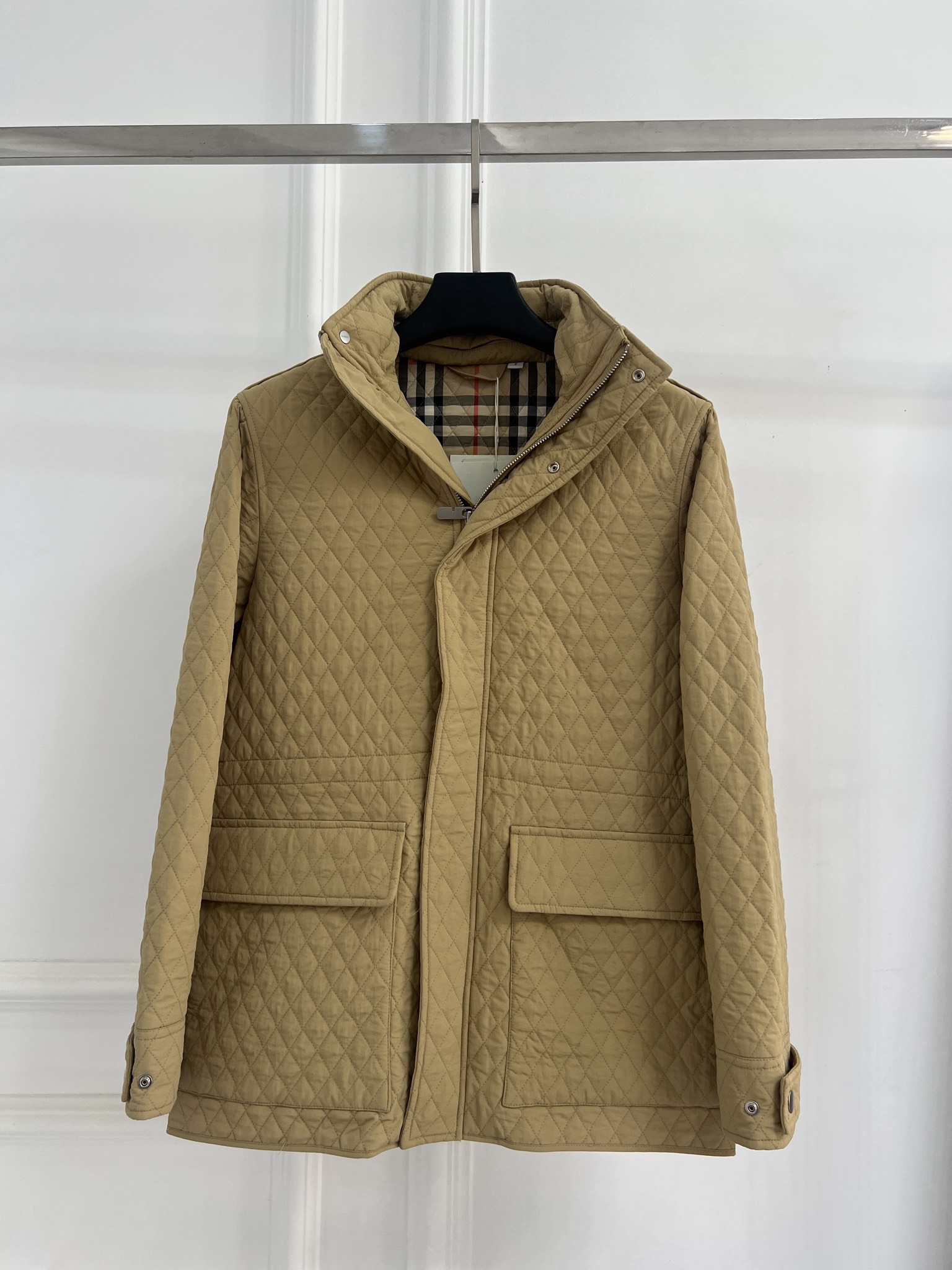 Burberry 버버리 격자 후드 퀼팅 패딩 의류