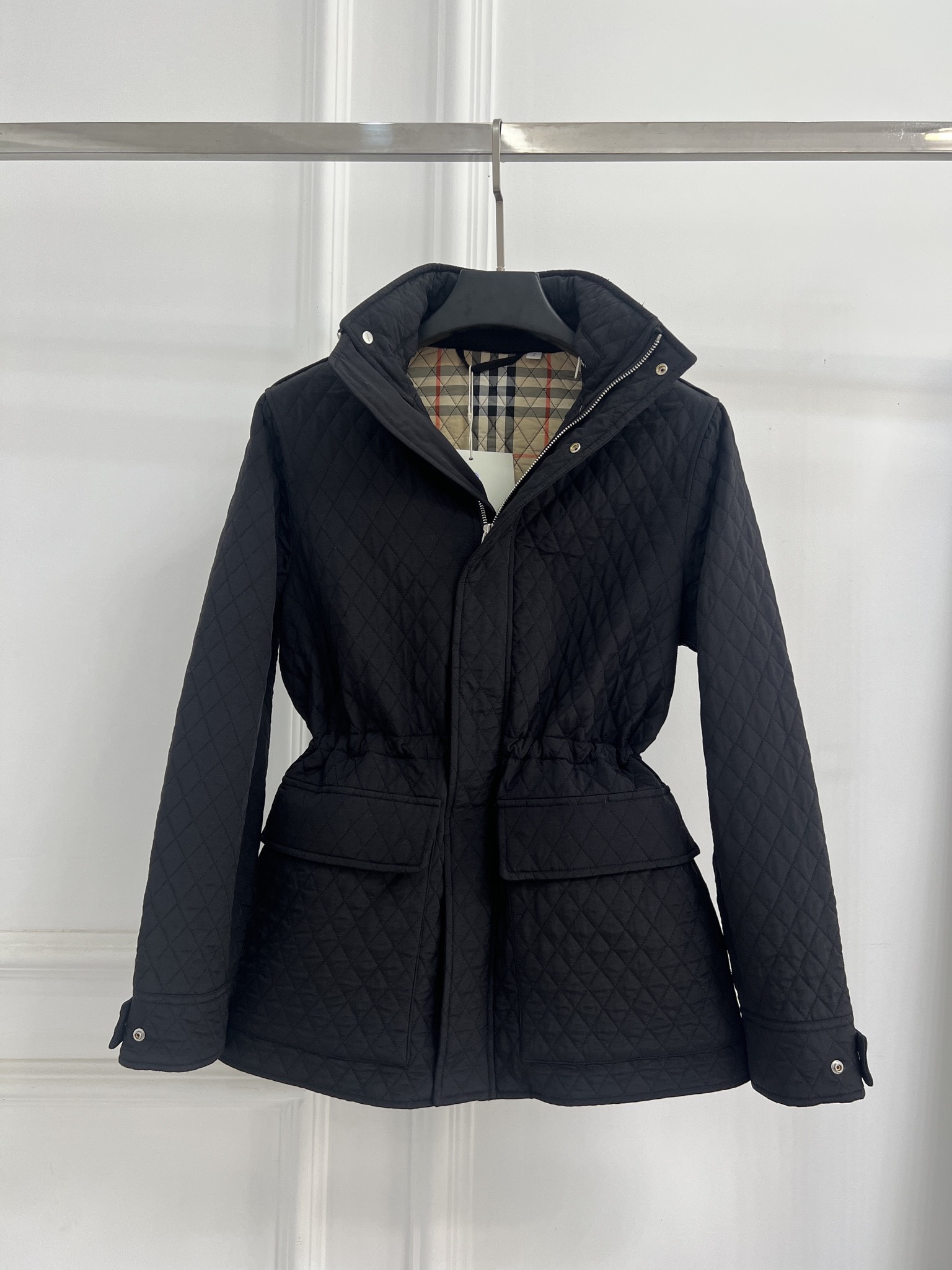 Burberry 버버리 격자 후드 퀼팅 패딩 의류