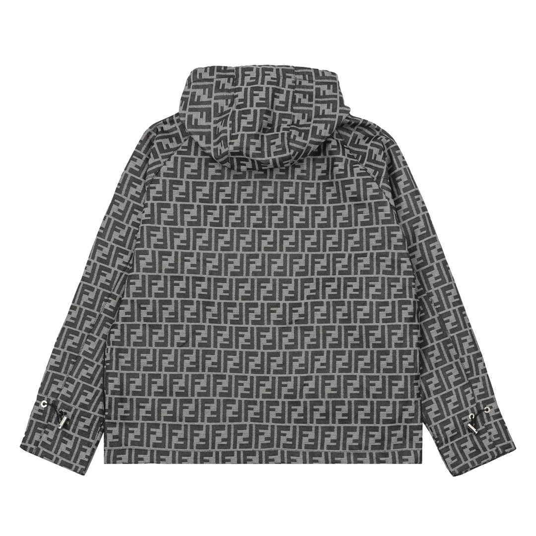 Fendi 펜디 풀프린트 바람막이 재킷 의류