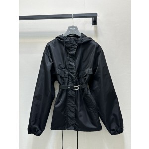 PRADA 프라다 벨트 후드 아노락 재킷 의류