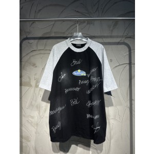 Balenciaga 발렌시아가 프린트 반팔 티셔츠 의류