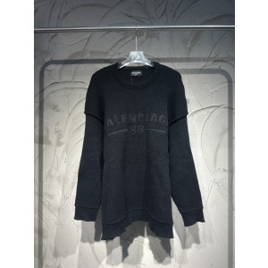 Balenciaga 발렌시아가 패치 로고 니트 의류